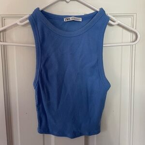 Zara Blue Top